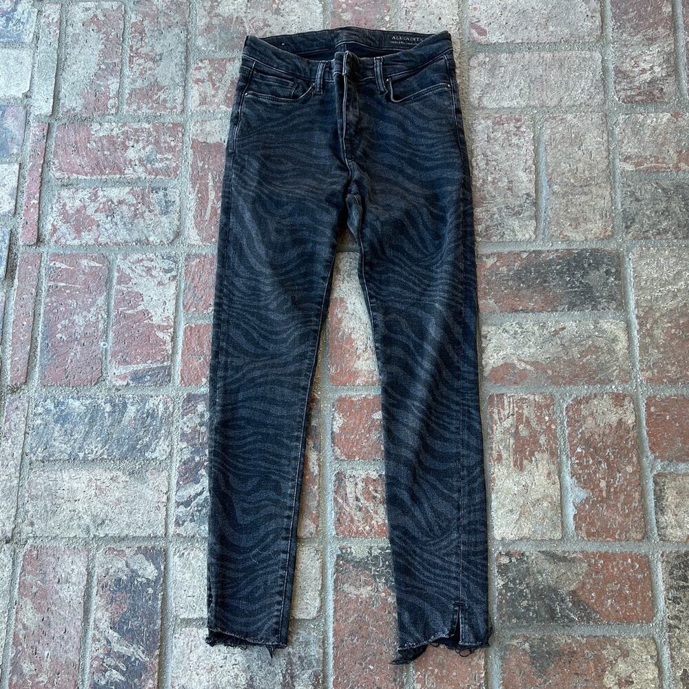 All Saints Black Skinny Jeans